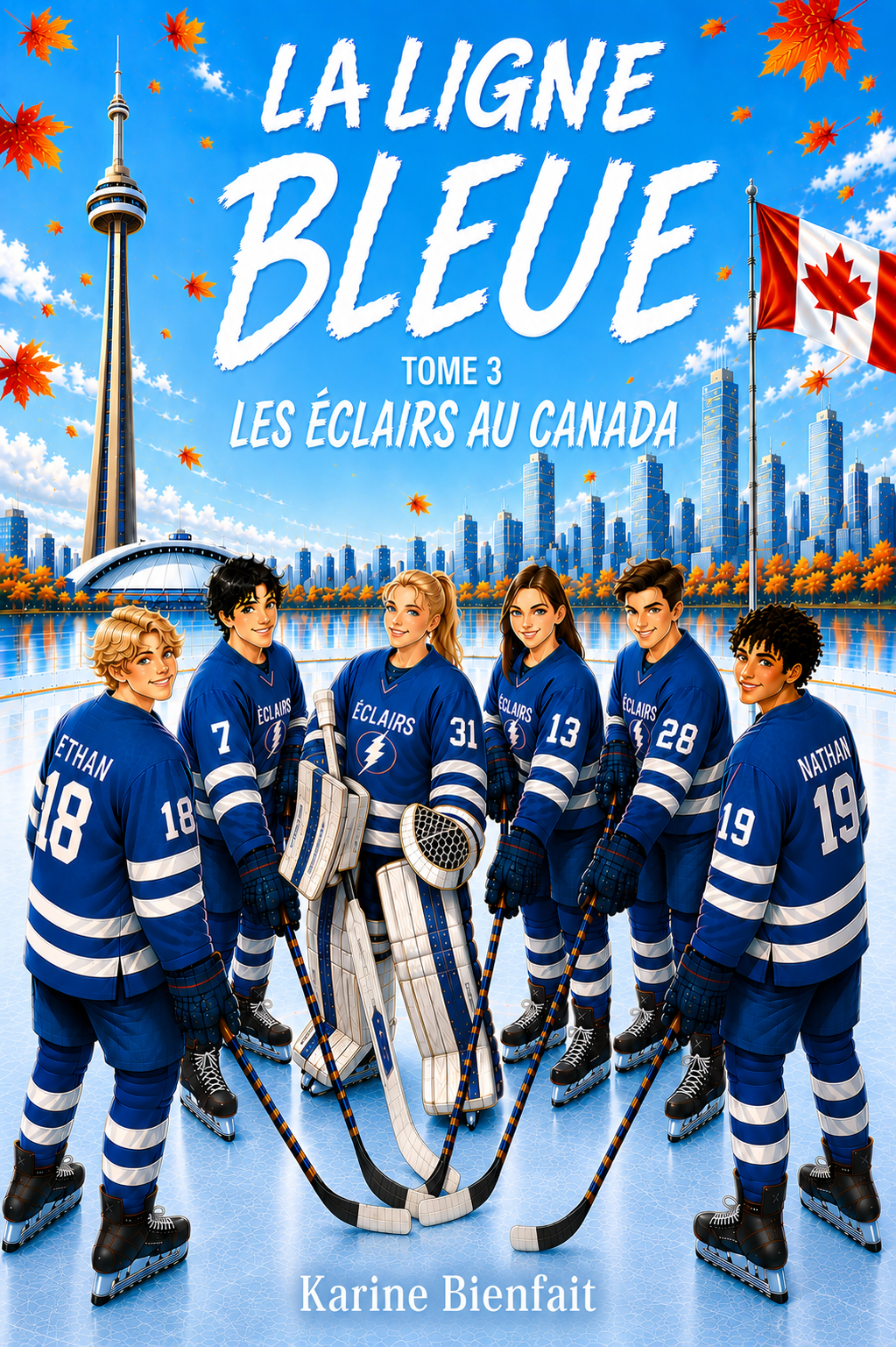 La Ligne Bleue  Tome 3 : Les Éclairs au Canada