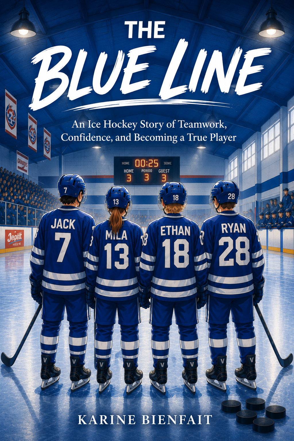 The Blue Line  A Middle Grade Hockey Novel